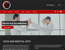 Tablet Screenshot of kmackarate.com